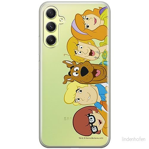 ERT GROUP mobiltelefonfodral för Samsung A34 5G originalt och officiellt licensierat Scooby Doo mönster 001 optimalt anpassad till formen på mobiltelefonen, gedeeltelijk transparant 5905511792633