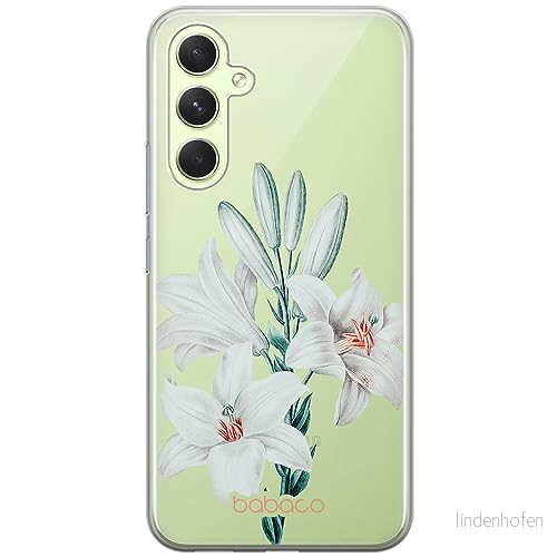 ERT GROUP mobiltelefonfodral för Samsung A54 5G originalt och officiellt licensierat Babaco mönster Flowers 039 optimalt anpassad till formen på mobiltelefonen, gedeeltelijk transparant 5905511808440