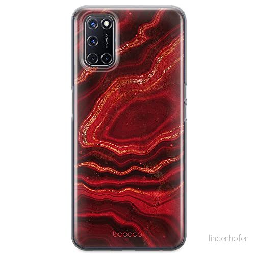 ERT GROUP mobiltelefonfodral för Oppo A92/ A72/ A52 originalt och officiellt licensierat Babaco mönster Marble 012 optimalt anpassad till formen på mobiltelefonen, fodral tillverkad av TPU plast 5903040205617