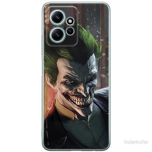 ERT GROUP mobiltelefonfodral för Xiaomi REDMI NOTE 12 4G originalt och officiellt licensierat DC mönster Joker 004 optimalt anpassad till formen på mobiltelefonen, fodral tillverkad av TPU plast 5905511952709
