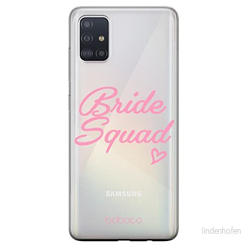 ERT GROUP mobiltelefonfodral för Samsung A51 originalt och officiellt licensierat Babaco mönster Bride Squad 001 Vit optimalt anpassad till formen på mobiltelefonen, gedeeltelijk transparant 5904805768002