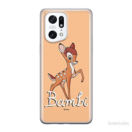 ERT GROUP mobiltelefonfodral för Oppo FIND X5 PRO originalt och officiellt licensierat Disney mönster Bambi 013 optimalt anpassad till formen på mobiltelefonen, fodral tillverkad av TPU plast 5905511410971