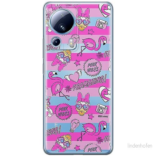 ERT GROUP mobiltelefonfodral för Xiaomi 13 LITE/CIVI 2 originalt och officiellt licensierat Disney mönster Daisy 006 optimalt anpassad till formen på mobiltelefonen, gedeeltelijk transparant 5905511915926