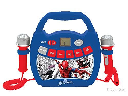 Marvel Spider Man Karaokemaskin, Blå 3380743091259