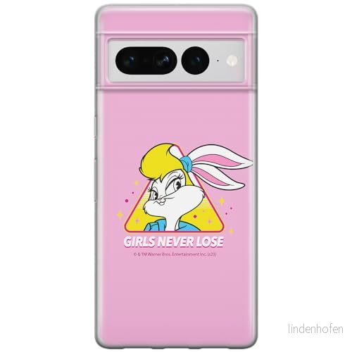 ERT GROUP mobiltelefonfodral för Google PIXEL 7 PRO originalt och officiellt licensierat Looney Tunes mönster Lola 008 optimalt anpassad till formen på mobiltelefonen, fodral tillverkad av TPU plast 5905795177867