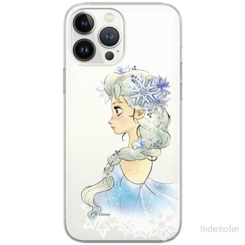 ERT GROUP mobiltelefonfodral för Apple Iphone 6/6S originalt och officiellt licensierat Disney mönster Elsa 010 Vit optimalt anpassad till formen på mobiltelefonen, gedeeltelijk transparant 5902980563962