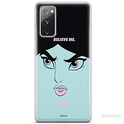 ERT GROUP mobiltelefonfodral för Samsung S20 FE / 5G originalt och officiellt licensierat Disney mönster Jasmine 004 anpassad till formen på mobiltelefonen, fodral tillverkad av TPU plast 5903932408461