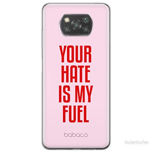 ERT GROUP mobiltelefonfodral för Xiaomi POCOPHONE X3 originalt och officiellt licensierat Babaco mönster My fuel 003 optimalt anpassad till formen på mobiltelefonen, fodral tillverkad av TPU plast 5903932908602