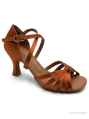 Capezio Damer Julia 2,5 tum Ballroom Shoe, Kanel, 5,5, 5.5 886275601360