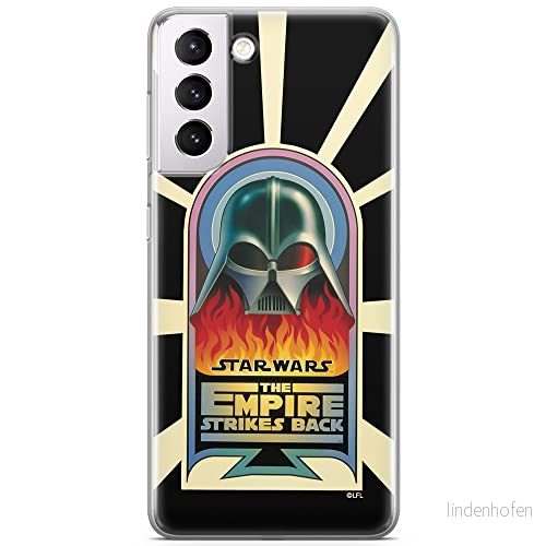 ERT GROUP mobiltelefonfodral för Samsung S21 originalt och officiellt licensierat Star Wars mönster Darth Vader 027 optimalt anpassad till formen på mobiltelefonen, fodral tillverkad av TPU plast 5903932375190