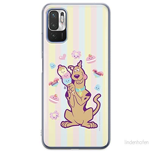 ERT GROUP mobiltelefonfodral för Xiaomi REDMI NOTE 10 5G / POCO M3 PRO originalt och officiellt licensierat Scooby Doo mönster 004, fodral tillverkad av TPU plast 5904805616532