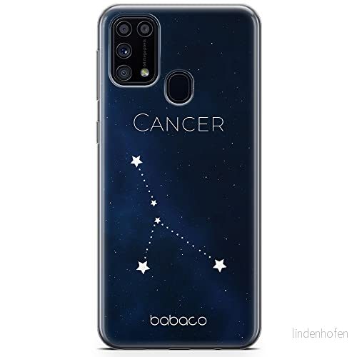 ERT GROUP mobiltelefonfodral för Samsung A31 originalt och officiellt licensierat Babaco mönster Zodiac Constellation 004 anpassad till formen på mobiltelefonen, fodral tillverkad av TPU plast 5903932191585