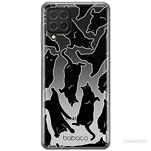 ERT GROUP mobiltelefonfodral för Samsung F62 / M62 originalt och officiellt licensierat Babaco mönster Cats 005 optimalt anpassad till formen på mobiltelefonen, gedeeltelijk transparant 5905131126184