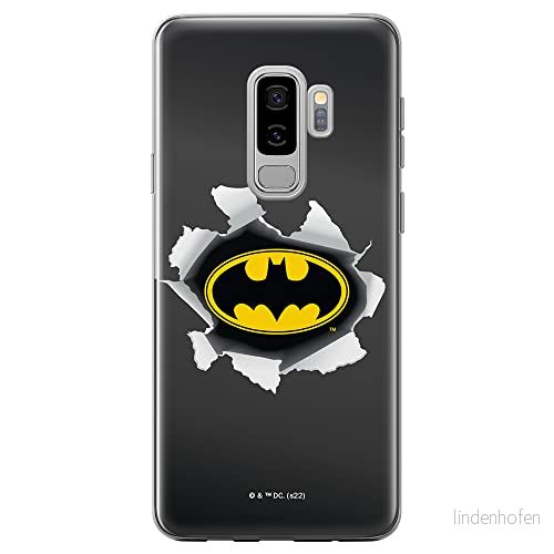 ERT GROUP mobiltelefonfodral för Samsung S9 PLUS originalt och officiellt licensierat DC mönster Batman 059 optimalt anpassad till formen på mobiltelefonen, fodral tillverkad av TPU plast 5905131534934