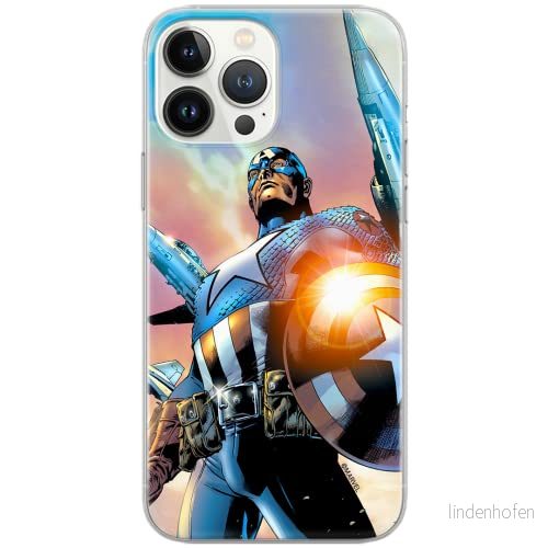 ERT GROUP mobiltelefonfodral för Samsung A50/A50s/A30s originalt och officiellt licensierat Marvel mönster Captain America 015, fodral tillverkad av TPU plast 5902980412345