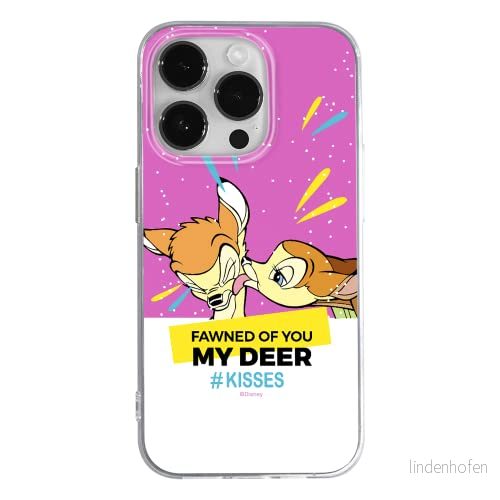 ERT GROUP mobiltelefonfodral för Apple Iphone 14 PRO originalt och officiellt licensierat Disney mönster Bambi 012 optimalt anpassad till formen på mobiltelefonen, fodral tillverkad av TPU plast 5905131911568