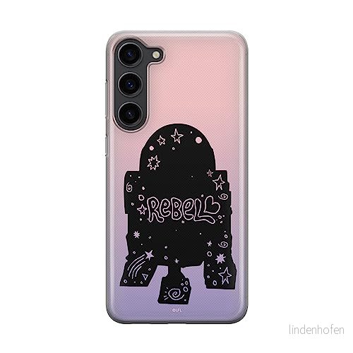 ERT GROUP mobiltelefonfodral för Samsung S23 PLUS originalt och officiellt licensierat Star Wars mönster R2D2 005 optimalt anpassad till formen på mobiltelefonen, fodral tillverkad av TPU plast 5905511452193
