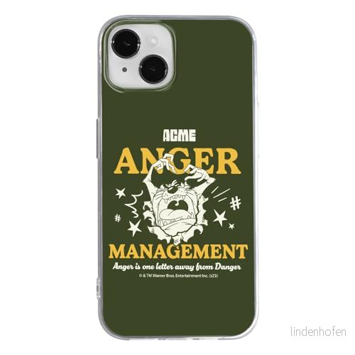 ERT GROUP mobiltelefonfodral för Iphone 14 originalt och officiellt licensierat Looney Tunes mönster Tasmanian 006 optimalt anpassad till formen på mobiltelefonen, fodral tillverkad av TPU plast 5905795135249
