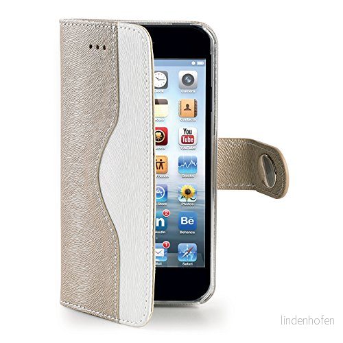 Celly Onda plånboksfodral för iPhone 6 guld 8021735102441