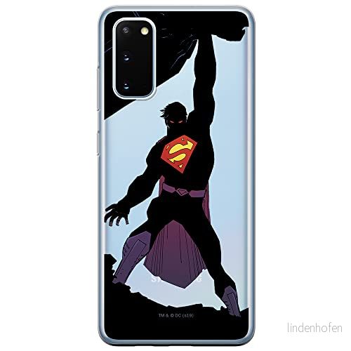 ERT GROUP mobiltelefonfodral för Samsung S20 / S11E originalt och officiellt licensierat DC mönster Superman 008 Vit optimalt anpassad till formen på mobiltelefonen, gedeeltelijk transparant 5903537539676