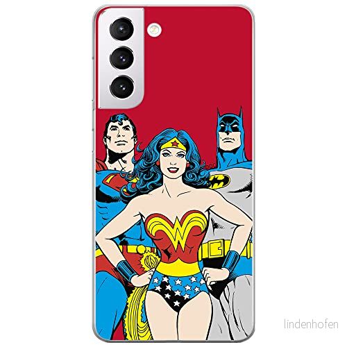 ERT GROUP mobiltelefonfodral för Samsung S21 originalt och officiellt licensierat DC mönster Justice League 003 optimalt anpassad till formen på mobiltelefonen, fodral tillverkad av TPU plast 5903932377897