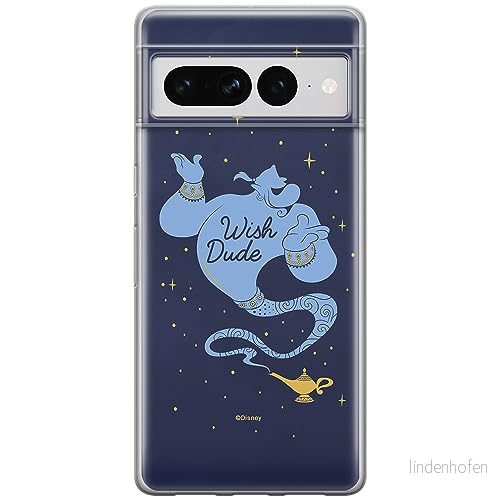 ERT GROUP mobiltelefonfodral för Google PIXEL 7 PRO originalt och officiellt licensierat Disney mönster Genie 003 optimalt anpassad till formen på mobiltelefonen, fodral tillverkad av TPU plast 5905795161675
