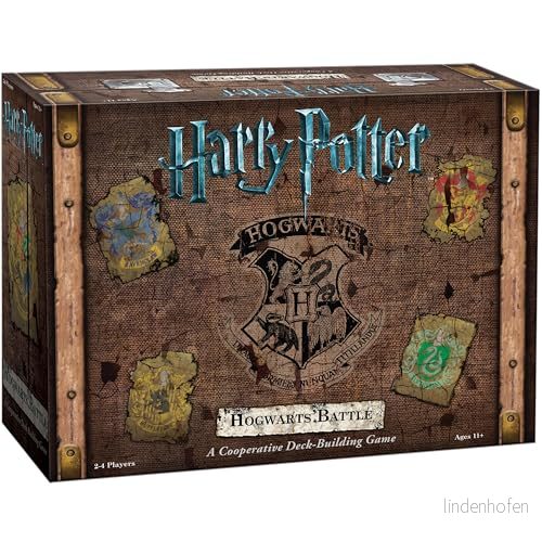 USAopoly, Harry Potter: Hogwarts Battle, Board Game, Ages 11+, 2 4 Players, 30 60 Minute Playing TIme 700304047700