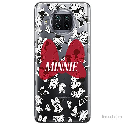 ERT GROUP mobiltelefonfodral för Xiaomi REDMI NOTE 9T originalt och officiellt licensierat Disney mönster Minnie 048 optimalt anpassad till formen på mobiltelefonen, gedeeltelijk transparant 5904805647529