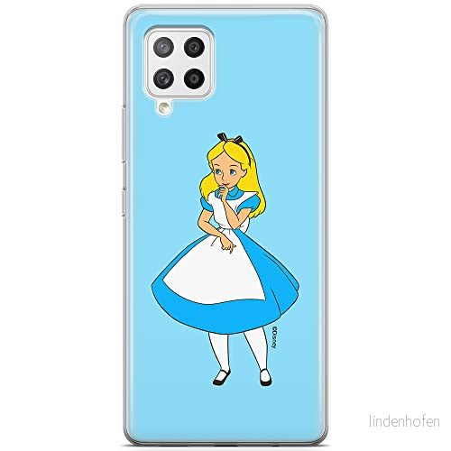 ERT GROUP mobiltelefonfodral för Samsung A42 5G originalt och officiellt licensierat Disney mönster Alice 010 optimalt anpassad till formen på mobiltelefonen, fodral tillverkad av TPU plast 5905131191410