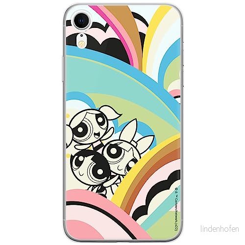 ERT GROUP mobiltelefonfodral för Iphone XR originalt och officiellt licensierat The Powerpuff Girls mönster 018, fodral tillverkad av TPU plast 5905511965747