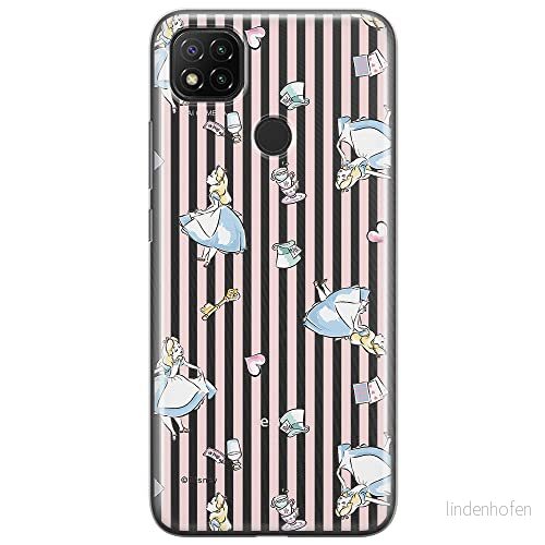 ERT GROUP mobiltelefonfodral för Xiaomi REDMI 9C originalt och officiellt licensierat Disney mönster Alice 001 optimalt anpassad till formen på mobiltelefonen, gedeeltelijk transparant 5903040273395