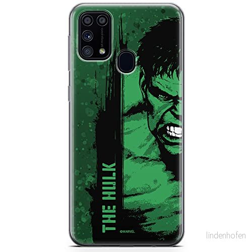 ERT GROUP mobiltelefonfodral för Samsung M31 originalt och officiellt licensierat Marvel mönster Hulk 001 optimalt anpassad till formen på mobiltelefonen, fodral tillverkad av TPU plast 5904805481390