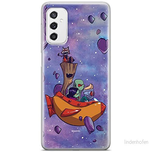 ERT GROUP mobiltelefonfodral för Samsung M52 5G originalt och officiellt licensierat Marvel mönster Guardians of the Galaxy 010 anpassad till formen på mobiltelefonen, fodral tillverkad av TPU plast 5904805496363