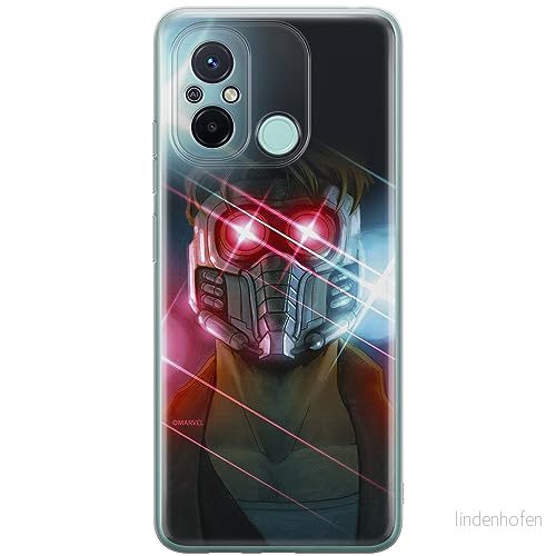 ERT GROUP mobiltelefonfodral för Xiaomi REDMI 12C/ 11A originalt och officiellt licensierat Marvel mönster Star Lord 003 anpassad till formen på mobiltelefonen, fodral tillverkad av TPU plast 5905511852931