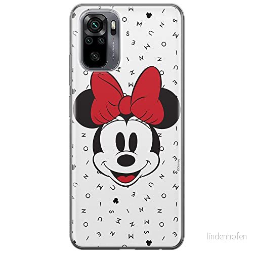 ERT GROUP mobiltelefonfodral för Xiaomi REDMI NOTE 10/ 10S originalt och officiellt licensierat Disney mönster Minnie 056 anpassad till formen på mobiltelefonen, fodral tillverkad av TPU plast 5903537183008