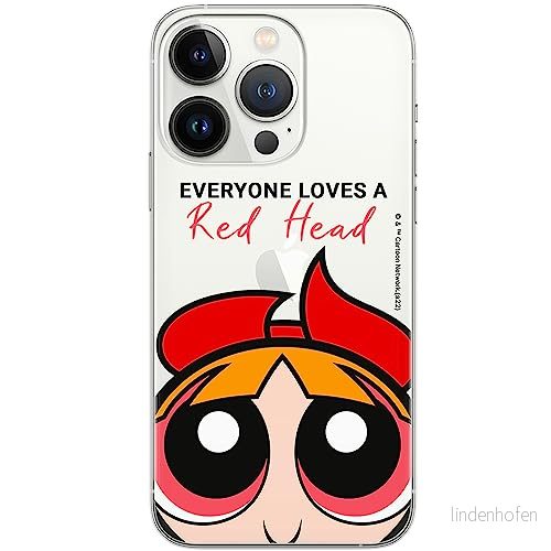 ERT GROUP mobiltelefonfodral för Iphone 13 PRO MAX originalt och officiellt licensierat The Powerpuff Girls mönster 011, gedeeltelijk transparant 5905511961084