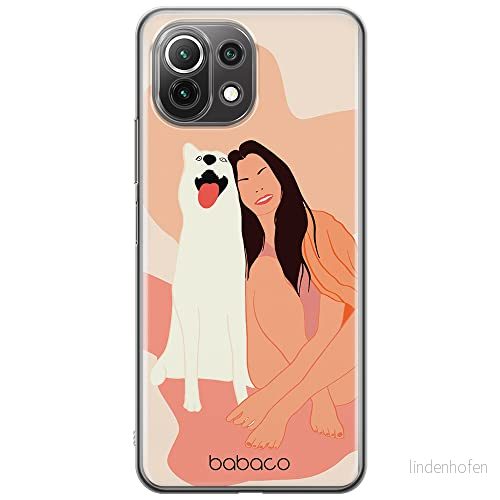ERT GROUP mobiltelefonfodral för Xiaomi 11 LITE 4G/5G originalt och officiellt licensierat Babaco mönster Dogs 005, fodral tillverkad av TPU plast 5905131024060