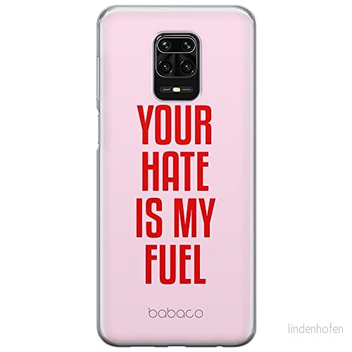 ERT GROUP mobiltelefonfodral för Xiaomi REDMI NOTE 9 PRO/ 9S originalt och officiellt licensierat Babaco mönster My fuel 003 anpassad till formen på mobiltelefonen, fodral tillverkad av TPU plast 5903932908183