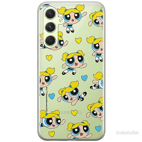 ERT GROUP mobiltelefonfodral för Samsung A54 5G originalt och officiellt licensierat The Powerpuff Girls mönster 008 optimalt anpassad till formen på mobiltelefonen, gedeeltelijk transparant 5905511958541