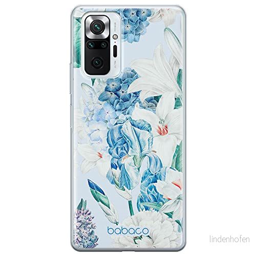 ERT GROUP mobiltelefonfodral för Xiaomi REDMI NOTE 10 PRO originalt och officiellt licensierat Babaco mönster Flowers 026 anpassad till formen på mobiltelefonen, fodral tillverkad av TPU plast 5905131260734