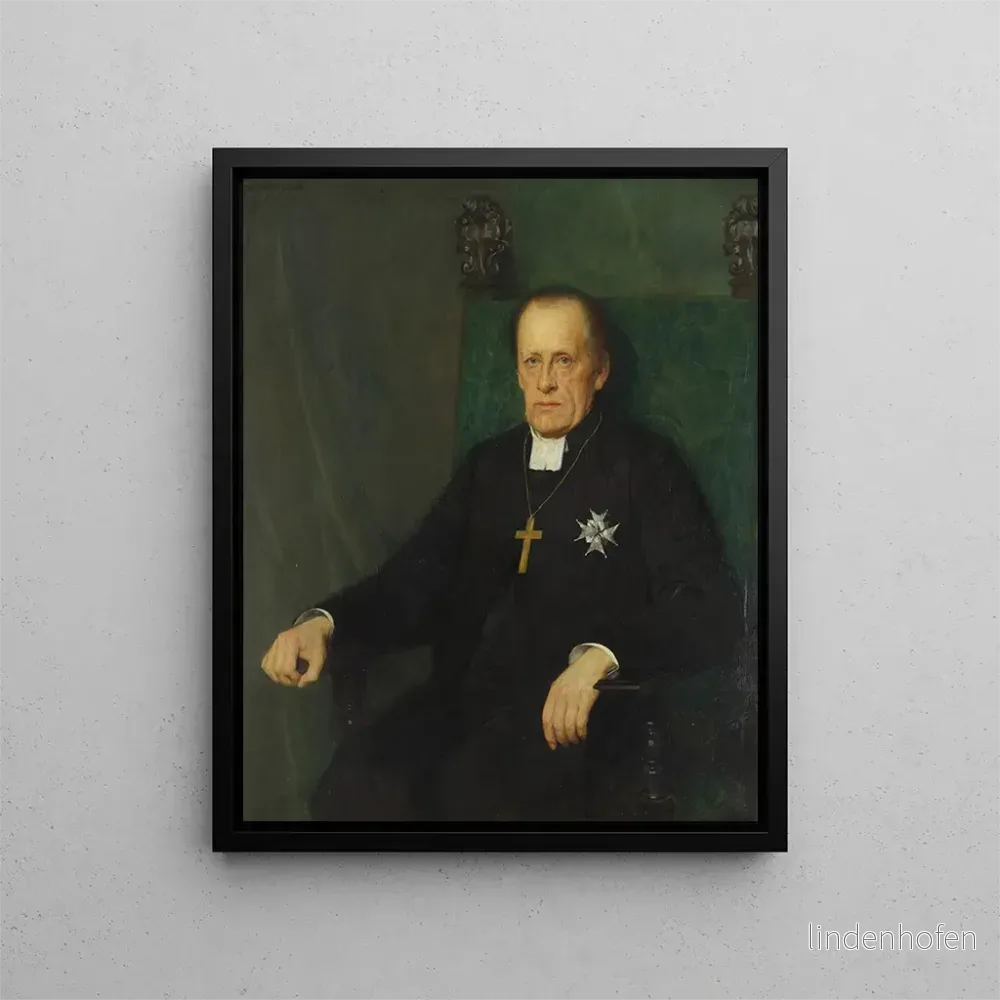 Målning Biskop Gottfrid Billing Lund - Bernhard Störmann | Konsttryck