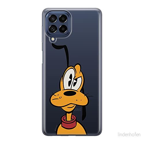 ERT GROUP mobiltelefonfodral för Samsung M33 5G originalt och officiellt licensierat Disney mönster Pluto 001 optimalt anpassad till formen på mobiltelefonen, gedeeltelijk transparant 5905511344726