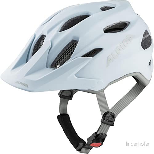 ALPINA Unisex Barn, CARAPAX JR. Cykelhjälm, dove blue grey matt, 51 56 cm 4003692310514