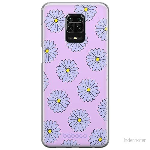 ERT GROUP mobiltelefonfodral för Xiaomi REDMI NOTE 9 PRO/ 9S originalt och officiellt licensierat Babaco mönster Flowers 021 anpassad till formen på mobiltelefonen, fodral tillverkad av TPU plast 5903932645576