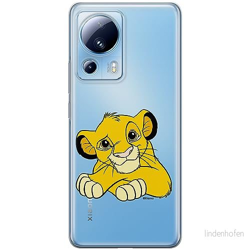 ERT GROUP mobiltelefonfodral för Xiaomi 13 LITE/CIVI 2 originalt och officiellt licensierat Disney mönster Simba & Friends 009 anpassad till formen på mobiltelefonen, gedeeltelijk transparant 5905511926144