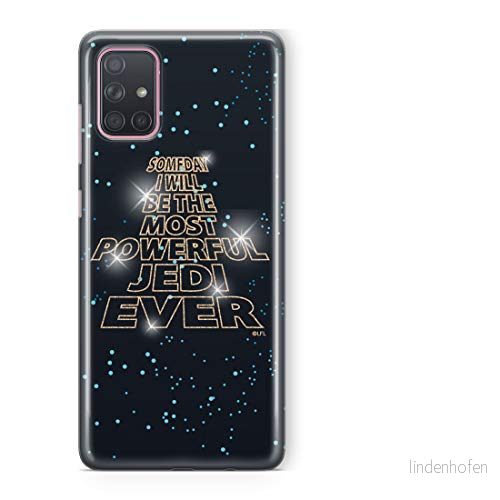 ERT GROUP mobiltelefonfodral för Samsung A71 originalt och officiellt licensierat Star Wars mönster 014 Vit optimalt anpassad till formen på mobiltelefonen, fodral tillverkad av TPU plast 5903537526799