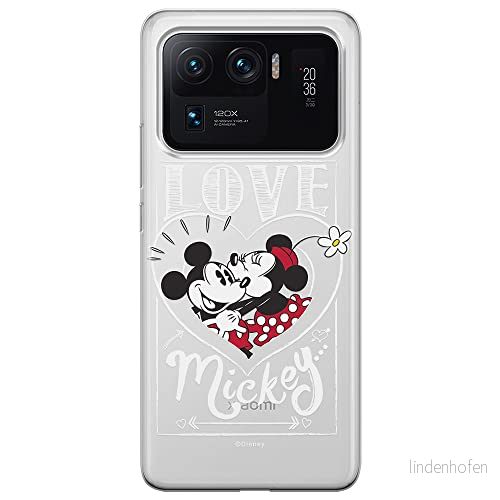 ERT GROUP mobiltelefonfodral för Xiaomi MI 11 ULTRA originalt och officiellt licensierat Disney mönster Mickey & Minnie 002 optimalt anpassad till formen på mobiltelefonen, gedeeltelijk transparant 5903932708677