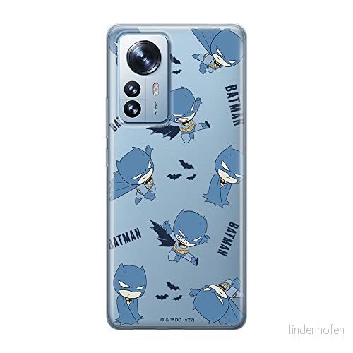 ERT GROUP mobiltelefonfodral för Xiaomi MI 12 PRO originalt och officiellt licensierat DC mönster Batman 076 optimalt anpassad till formen på mobiltelefonen, gedeeltelijk transparant 5905511531270