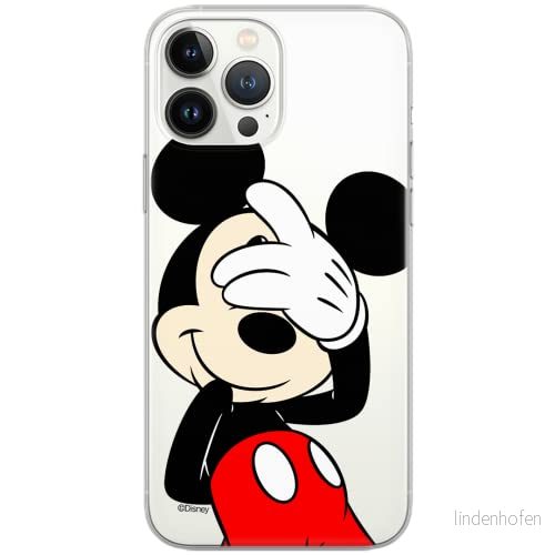 ERT GROUP mobiltelefonfodral för Xiaomi Redmi Note 11 Pro 5G/11 4G originalt och officiellt licensierat Disney mönster Mickey 003, gedeeltelijk transparant 5904805630422