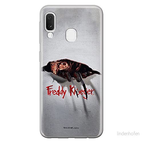 ERT GROUP mobiltelefonfodral för Samsung A20e originalt och officiellt licensierat Horror mönster Nightmare of Elm Street 008 anpassad till formen på mobiltelefonen, fodral tillverkad av TPU plast 5905511088323